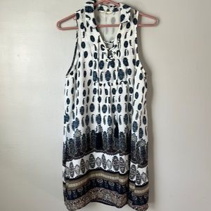 From local boutique, small dress- fits as medium blouse